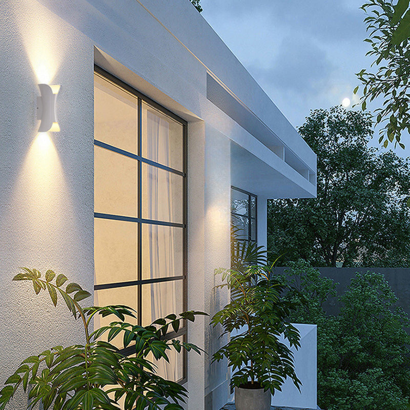 Calyxor Wandlamp Gebogen Buiten Wandgemonteerd LED - Sereilux