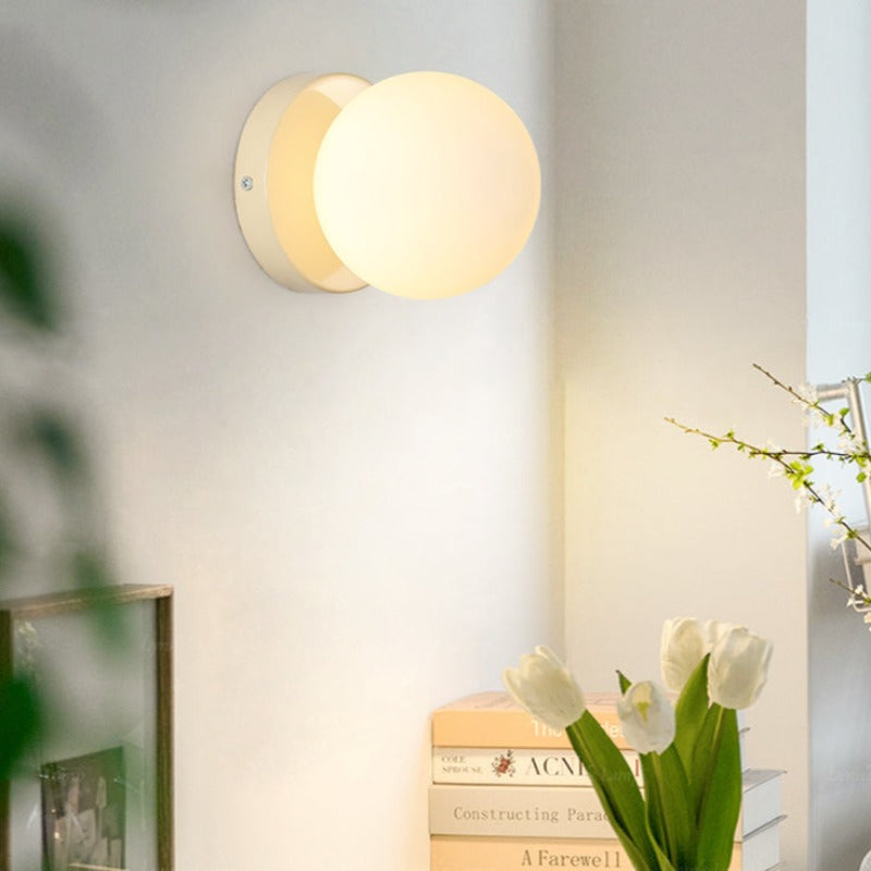 Velior Wandleuchte Rund Globe Modern - Sereilux