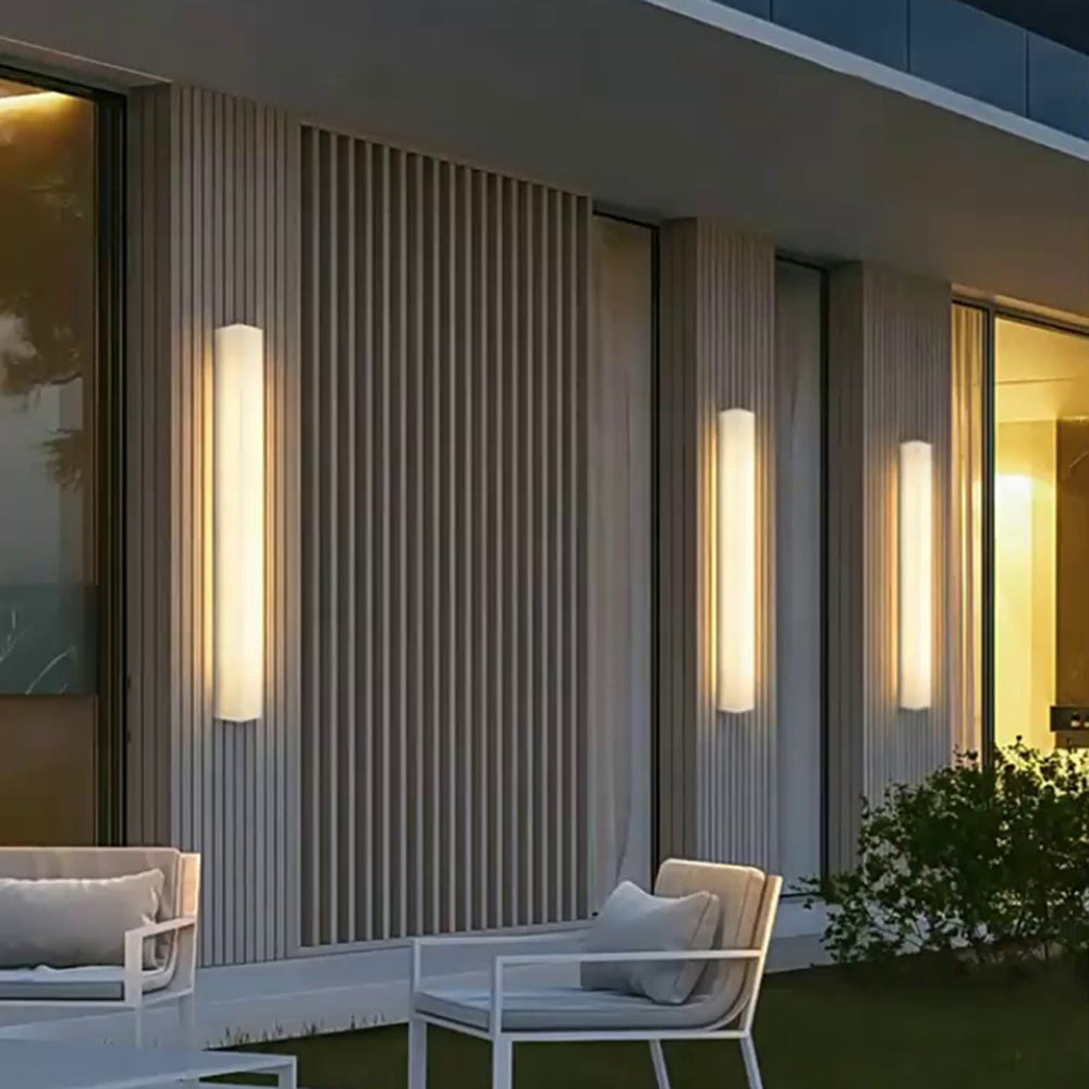Marvex Wall Lamp Modern Rectangular Outdoor White - Sereilux