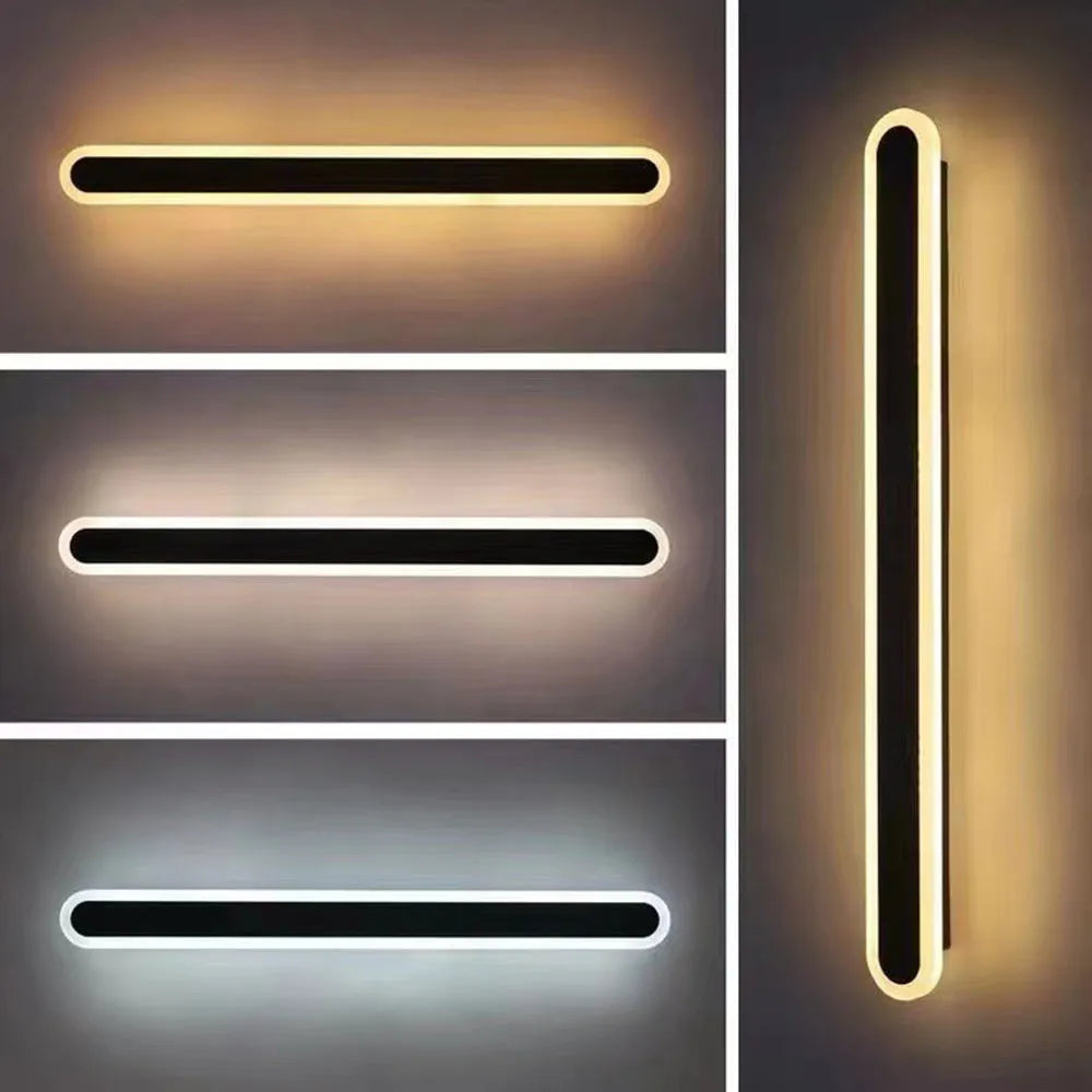 Rio Outdoor Wall Lamp Linear Oval - Sereilux