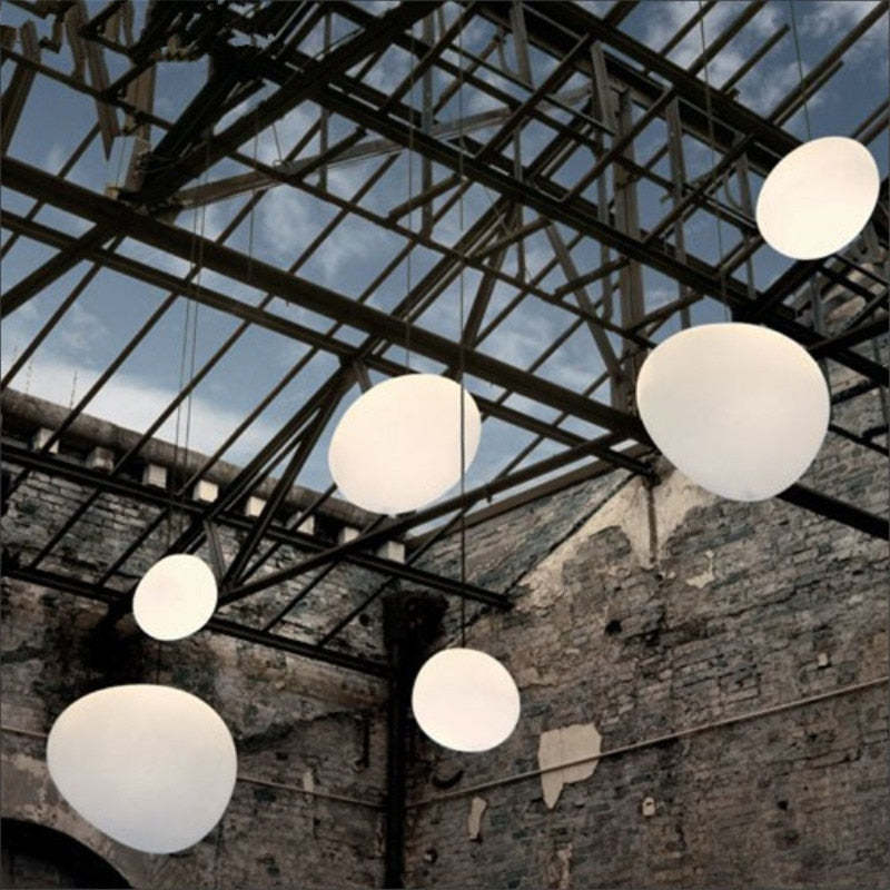 Virel Suspension en verre en forme d'œuf-Luire