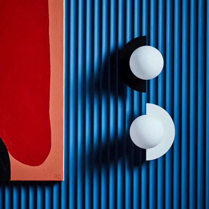 Lámpara de pared Solvire Globo semicircular - Sereilux