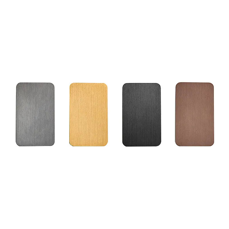 Lámpara de pared Norelin minimalista rectangular para interior - Sereilux
