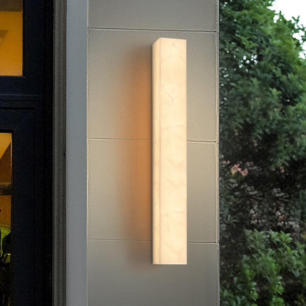 Marvex Wall Lamp Modern Rectangular Outdoor White - Sereilux