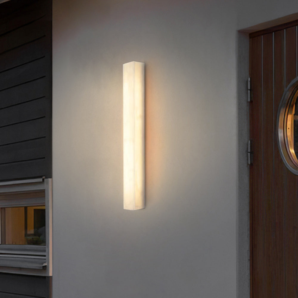Marvex Wall Lamp Modern Rectangular Outdoor White - Sereilux