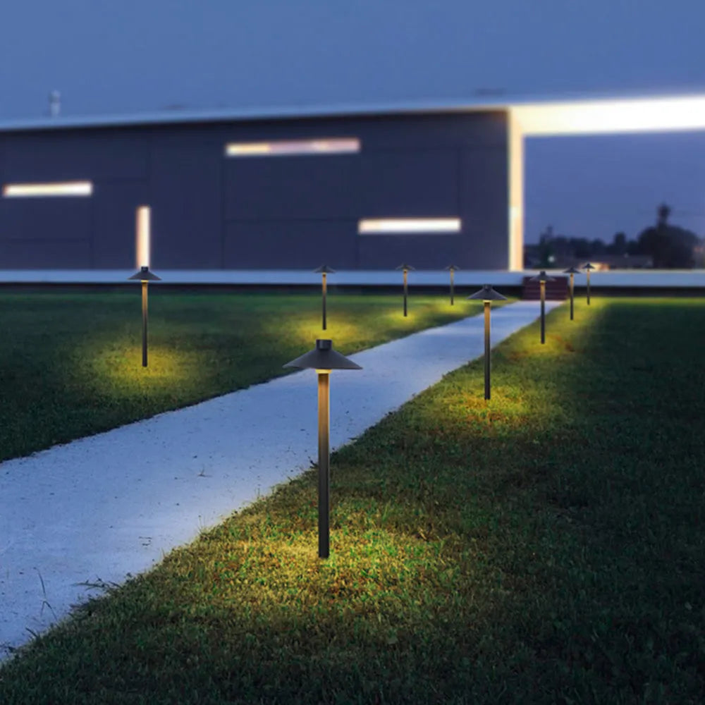 Dorvenia udendørs stifinderlampe moderne kophoved sort - Sereilux