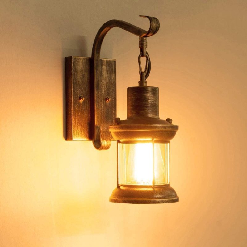 Caldena Wandleuchte im Industrie-Stil Innen Retro - Sereilux