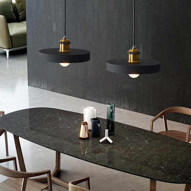 Astel Luminaires Suspension Nordique Blanc/Orange/Noir/Gris. Salon-Luire