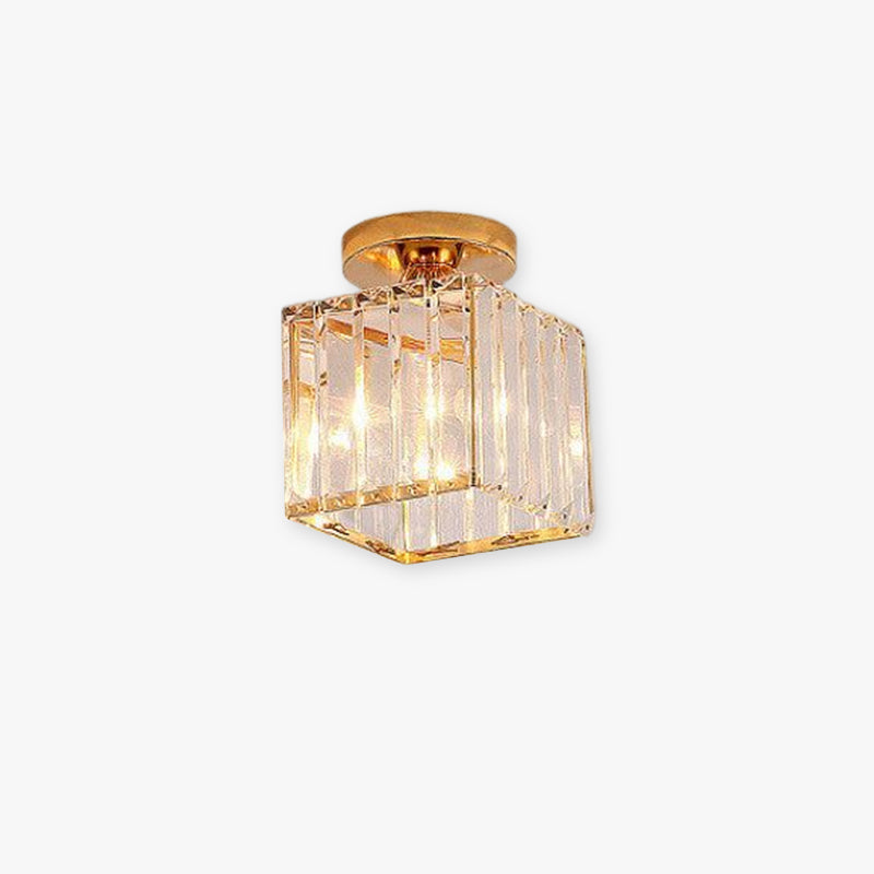 Cerin Modern /Crystal Ceiling Light, 3 Colors - Sereilux
