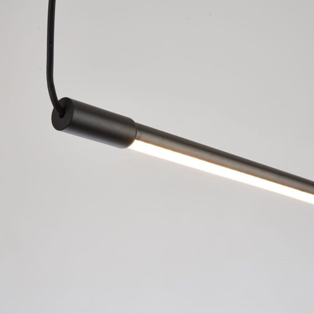 Miren Pendant Light Minimalist Linear Black - Sereilux