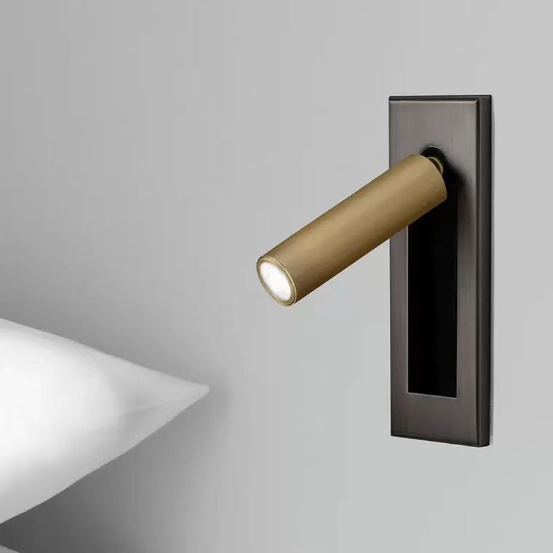 Noriel Wall Lamp Modern Rotatable Bedside Cylindrical - Sereilux