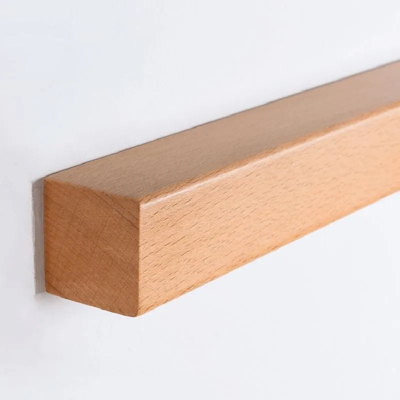 Varelin Wall Lamp Linear Mirror Wooden Front Vanity - Sereilux