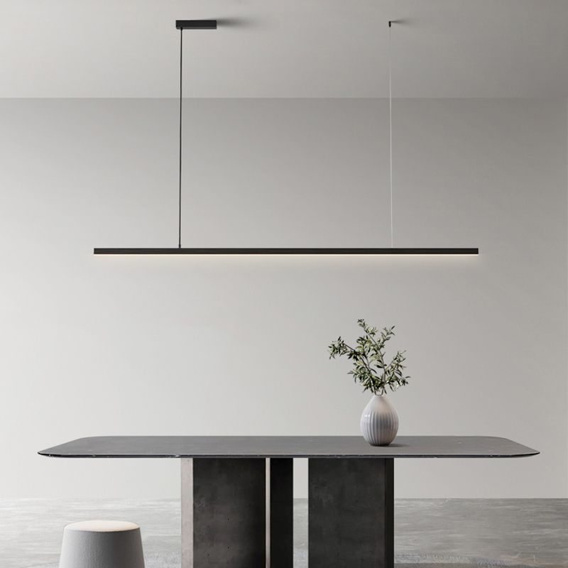 Nominex Suspension Linéaire Minimaliste Noir/Blanc. Chambre-Luire