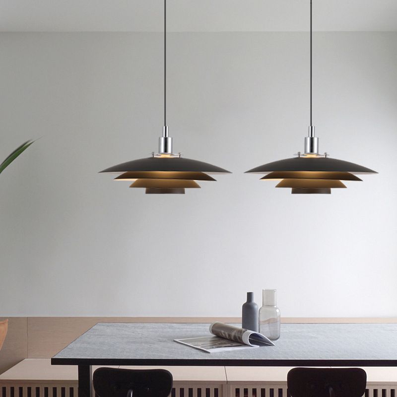 Aminex Suspension Bol Monerne. Métal . Blanc/Noir. Chambre-Luire