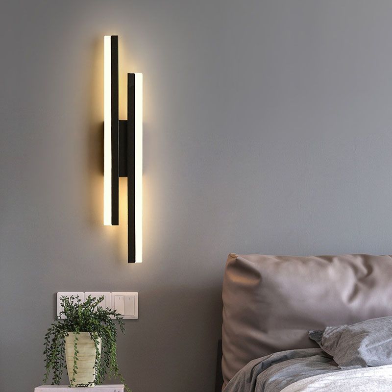 Marien Wandleuchte Minimalistisch Geometrisch Schwarz/Weiß - Sereilux