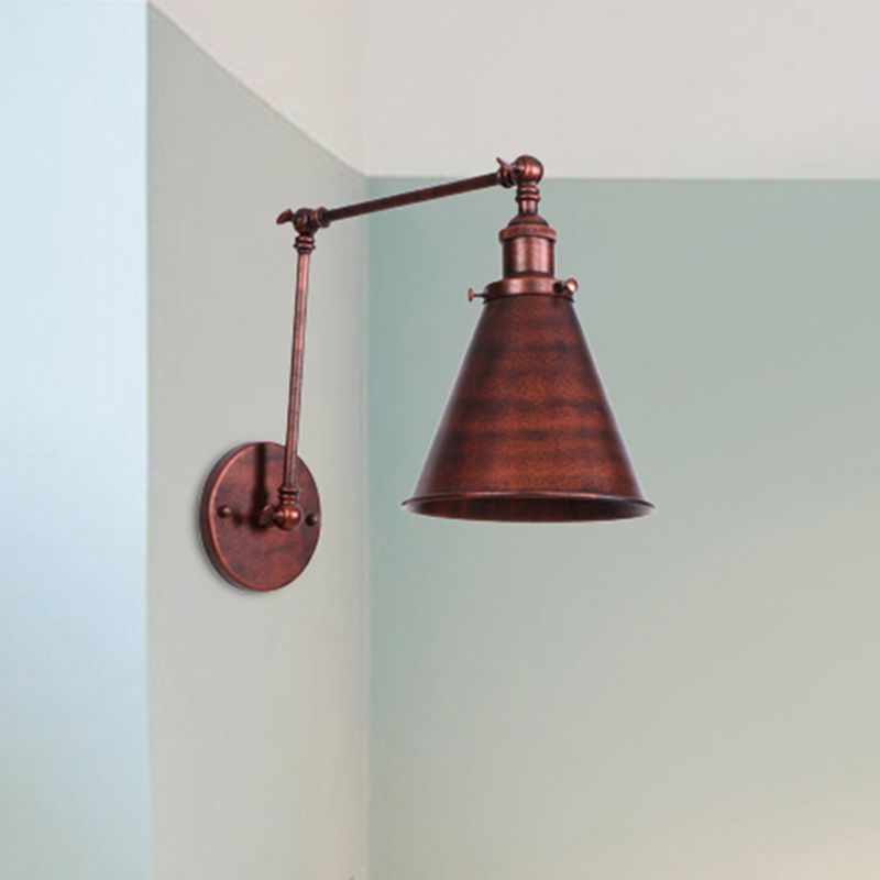 Calven Wall Lamp Vintage Adjustable Living Room - Sereilux