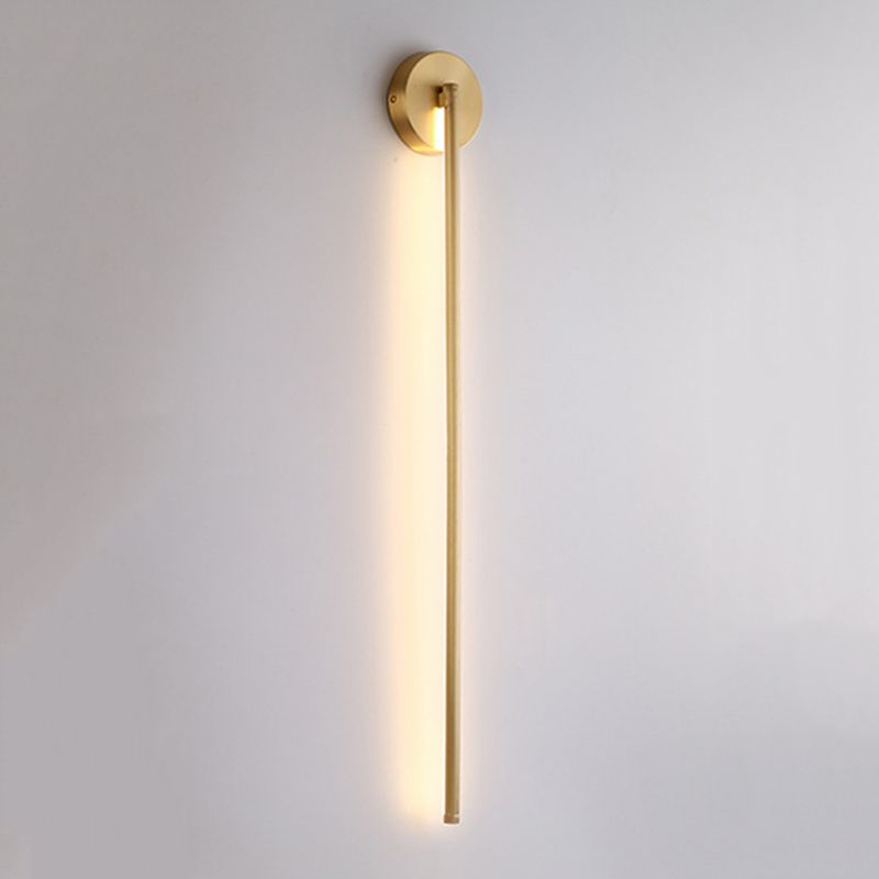 Avelor Applique Murale Linéaire Moderne. Métal. Laiton. Salon-Luire
