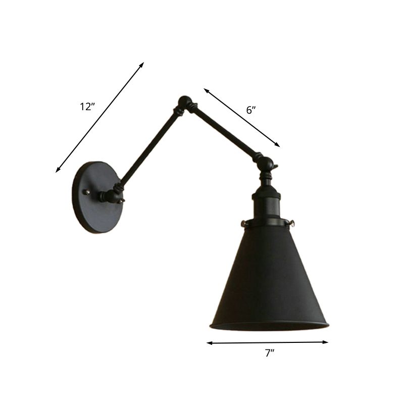 Calven Wall Lamp Vintage Adjustable Living Room - Sereilux