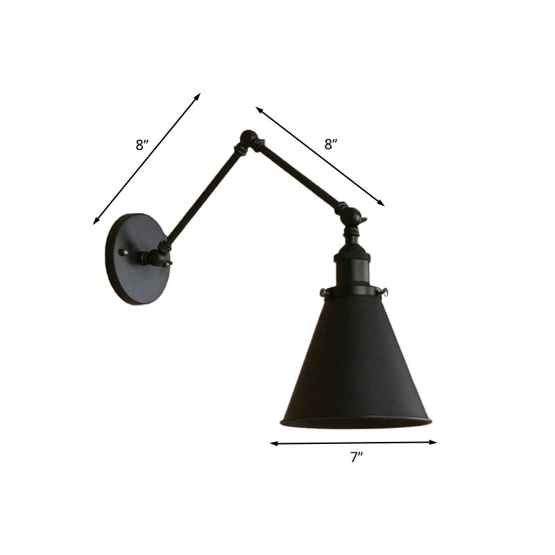 Calven Wall Lamp Vintage Adjustable Living Room - Sereilux