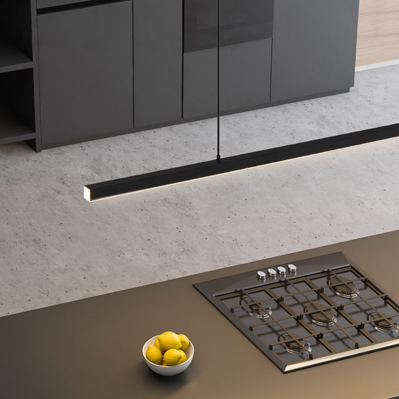 Nominex Suspension Linéaire Minimaliste Noir/Blanc. Chambre-Luire