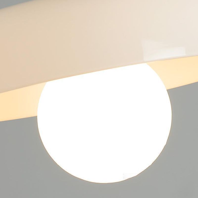 Solven Ceiling Light Drum-Shaped Glass - Sereilux