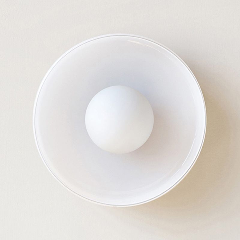 Solven Ceiling Light Drum-Shaped Glass - Sereilux