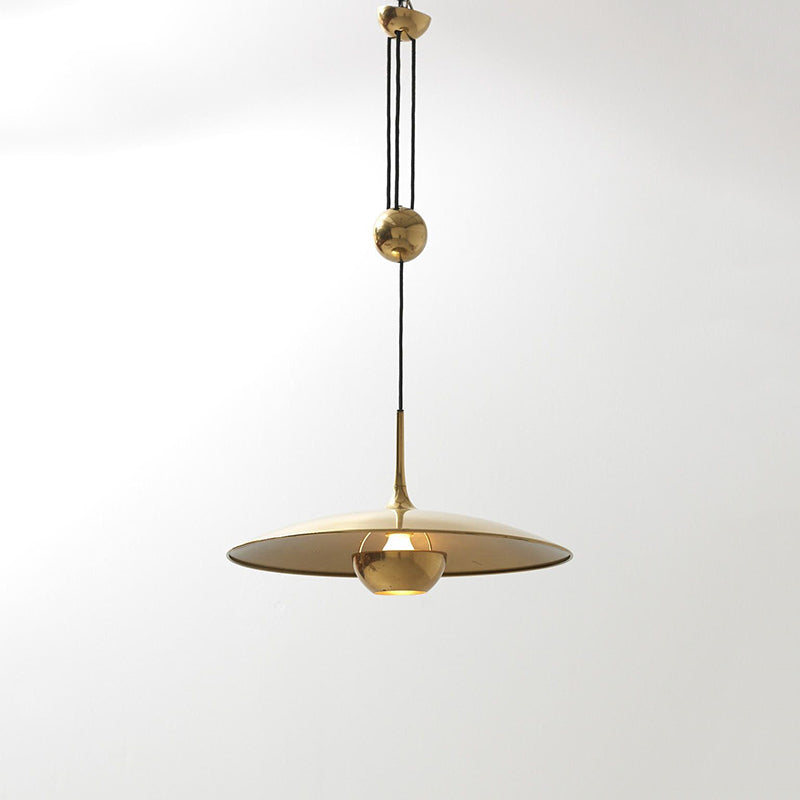 Arixen Suspension Linéaire Dorée Réglable En Hauteur. Métal-Luire