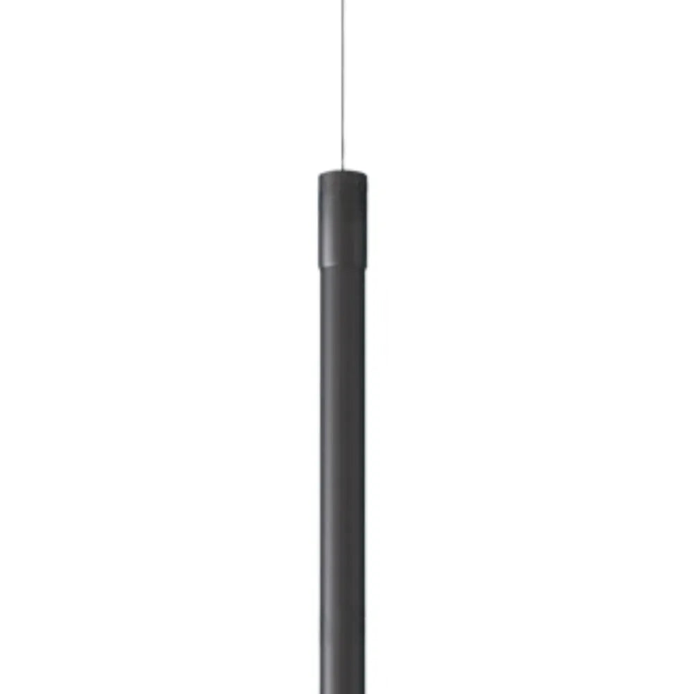 Tavix Minimalist Linear Pendant Light Bedside, Black - Sereilux