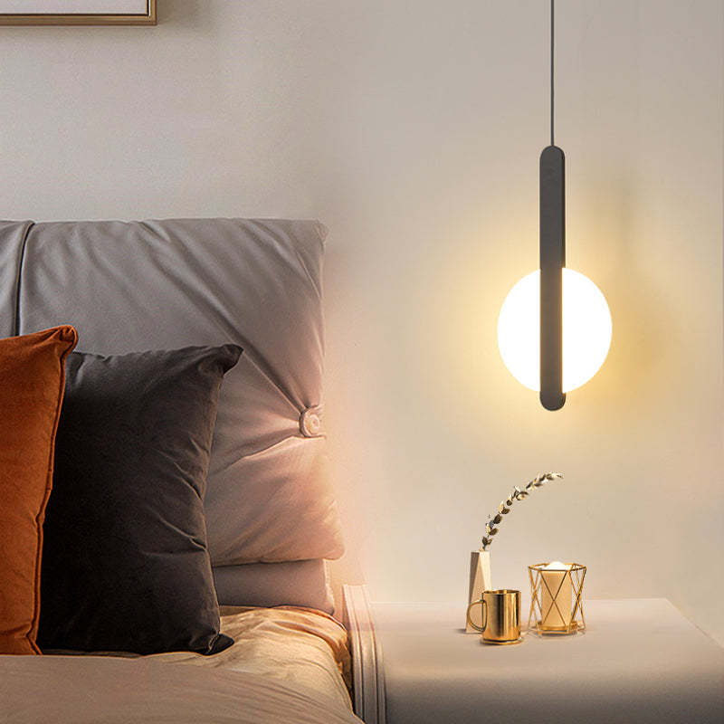 Kori Modern LED Pendellampa Svart/Vit Vardagsrum - Sereilux