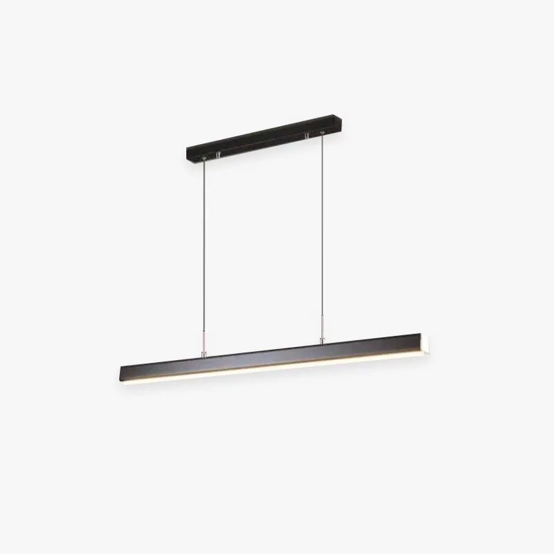 Lerin Modern Linear LED Pendant Light Black/Brown - Sereilux