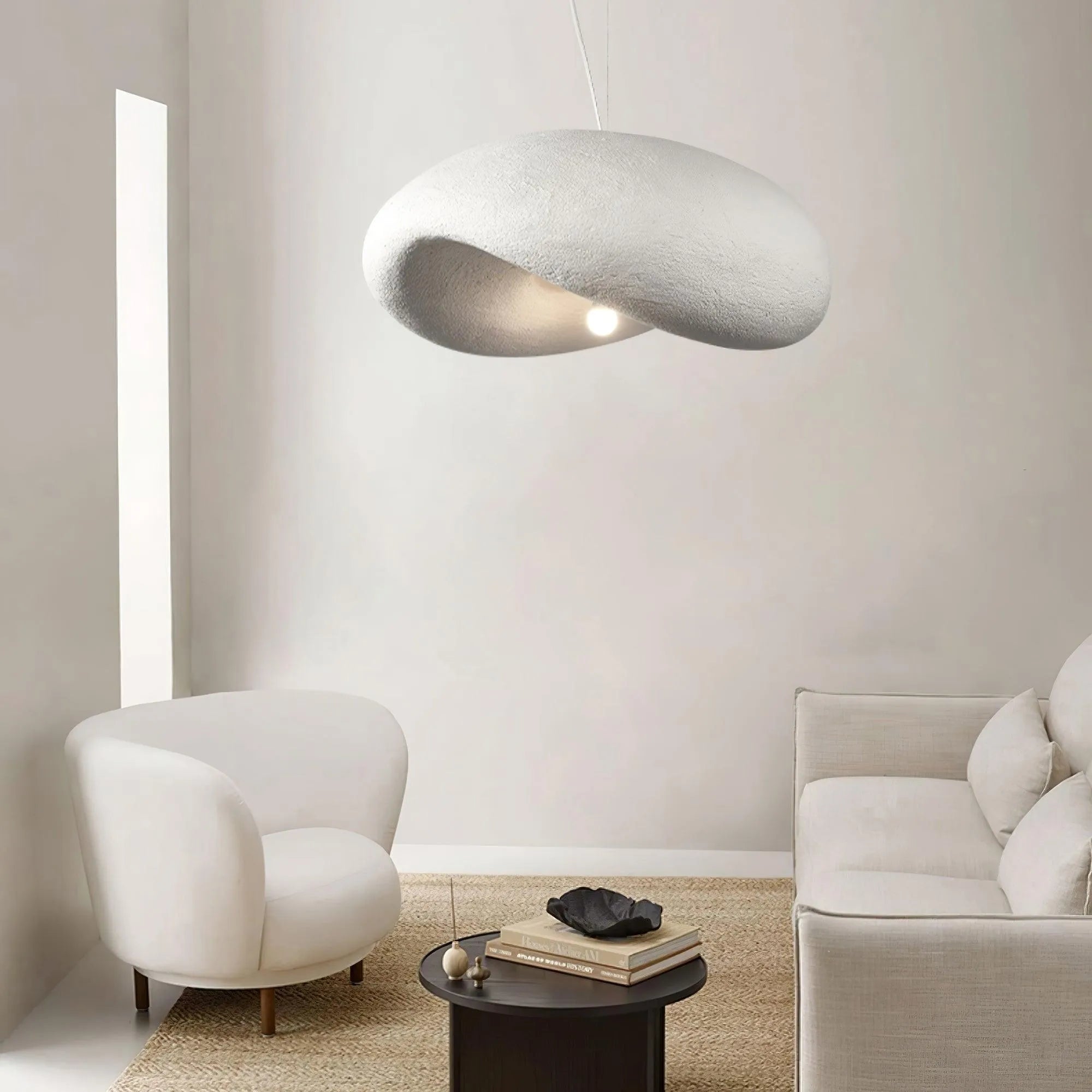 Cosmo Modern Cloud-shape Wabi Sabi Style Pendant Light - Sereilux