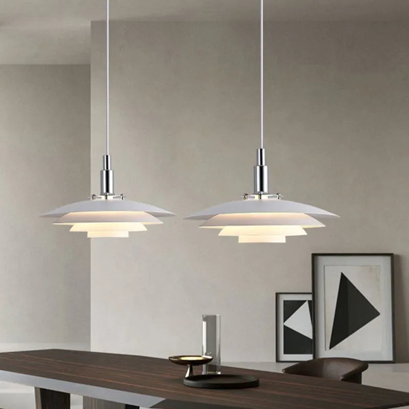Milora Pendant Light Contemporary Minimalist Frisbee - Sereilux