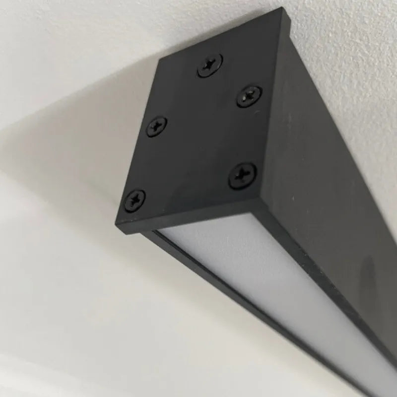 Velmio taklampa/vägglampa linjär svart - Sereilux