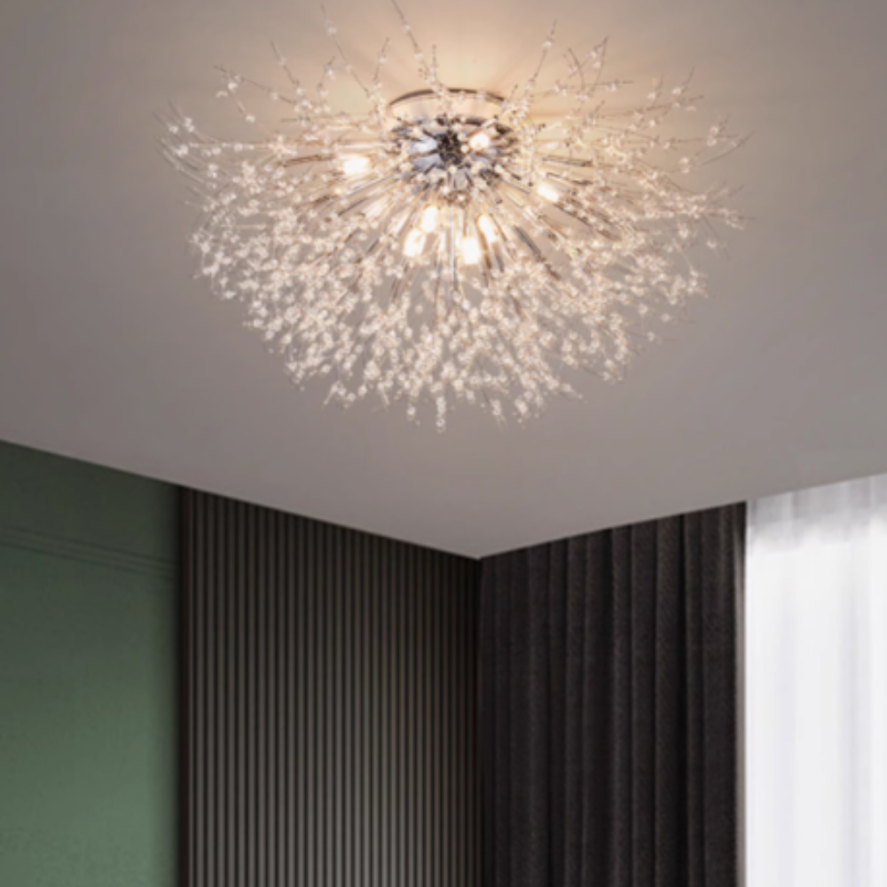 Lampada a sospensione vintage Lirex Fuoco di soffione - Sereilux
