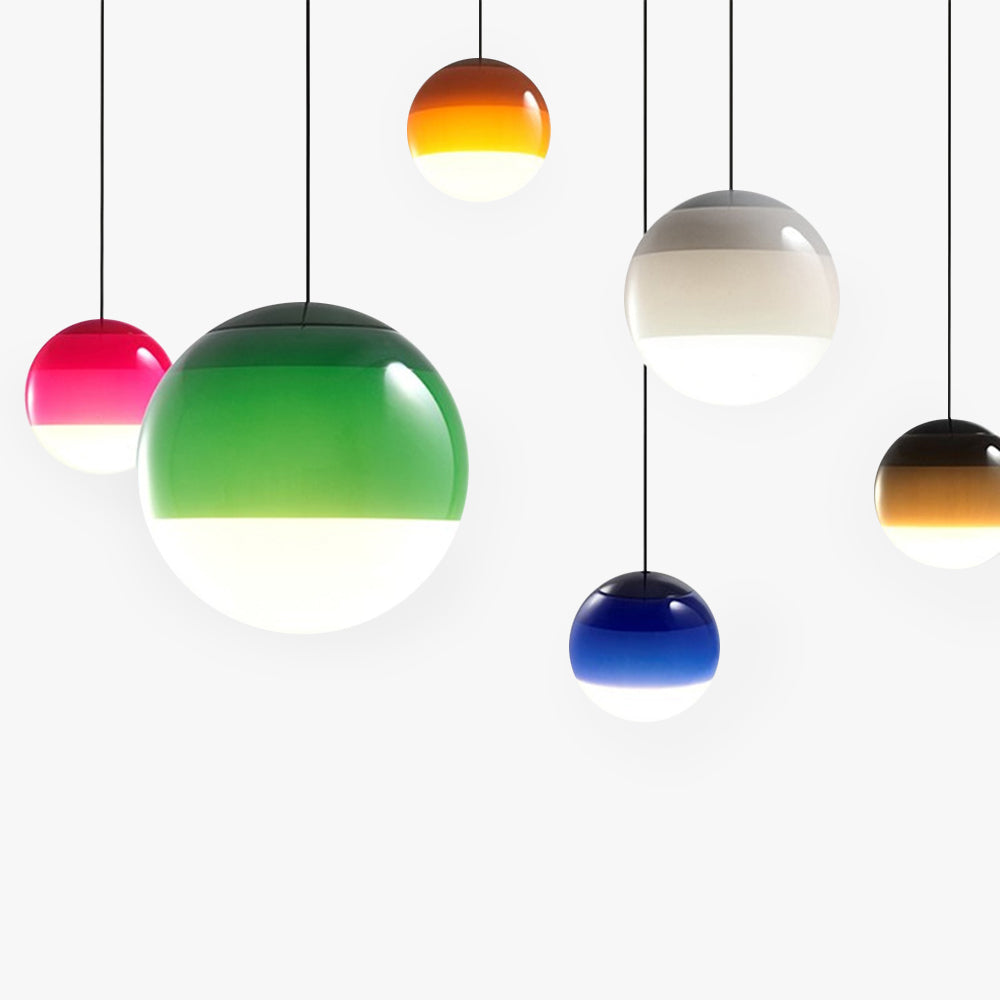 Cirel Pendant Light Colorful Glass - Sereilux