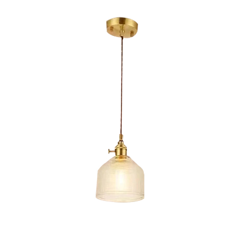 Sostel Vintage Luminaires Suspension. Bleu/Rouge/Transparent/Ambre-Luire