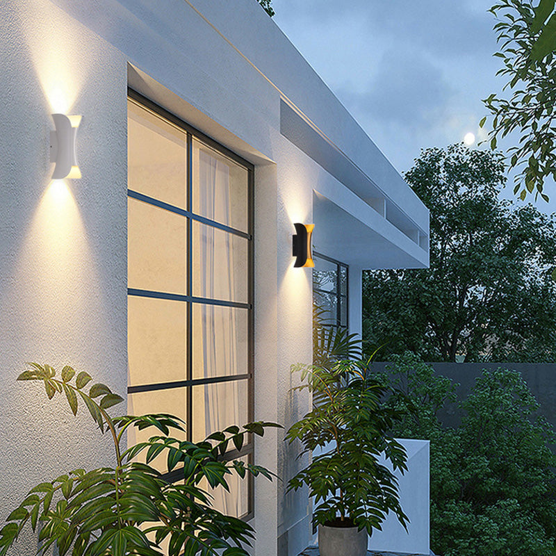 Calyxor Wandlamp Gebogen Buiten Wandgemonteerd LED - Sereilux
