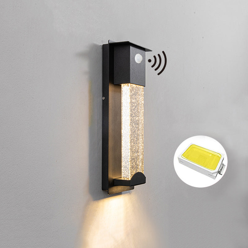Miraq Outdoor Wall Lamp, Steady/Sensor Lights - Sereilux