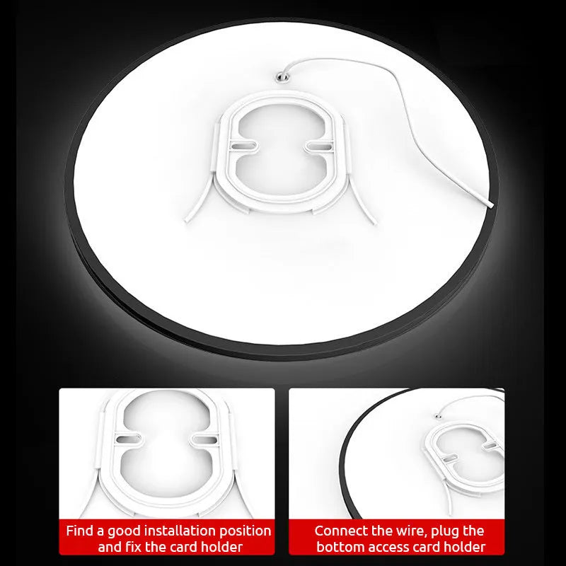 Lampada da soffitto LED rotonda per bagno Renix - Sereilux