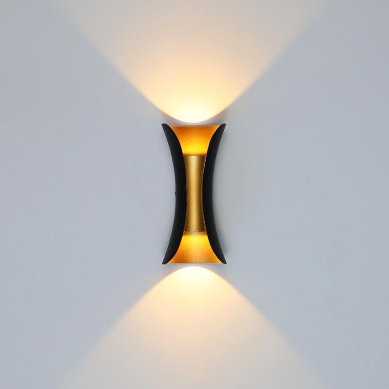 Calyxor Wandlamp Gebogen Buiten Wandgemonteerd LED - Sereilux