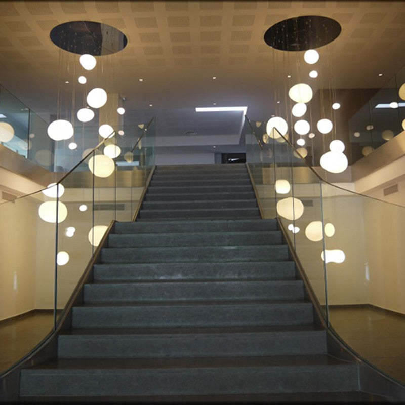 Virel Suspension en verre en forme d'œuf-Luire