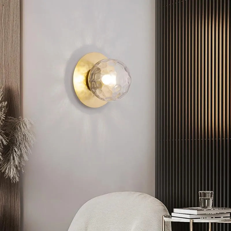 Arvion Wall Lamp Chic Sphere Glass - Sereilux