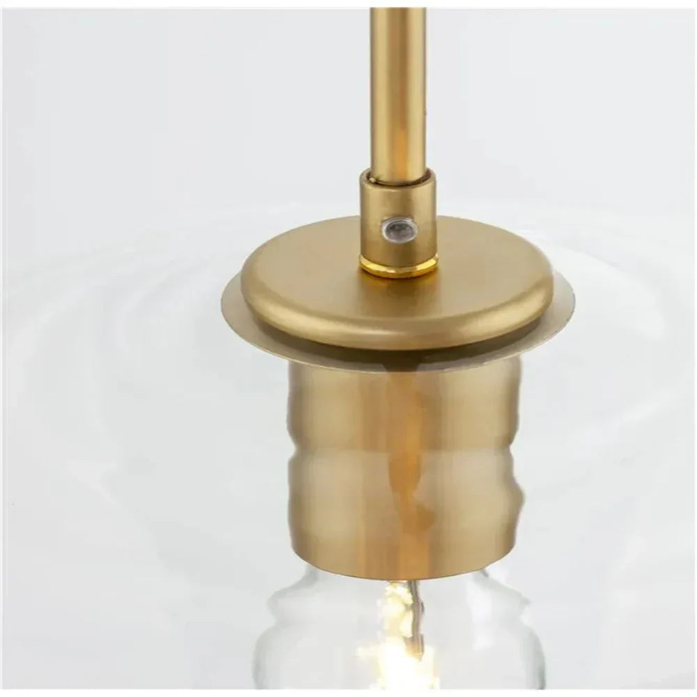Virelo Pendant Light Glass Clear/Amber Diamond - Sereilux
