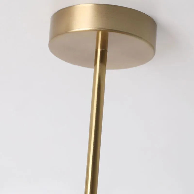 Vensia loftlampe i glas, indbygget - Sereilux