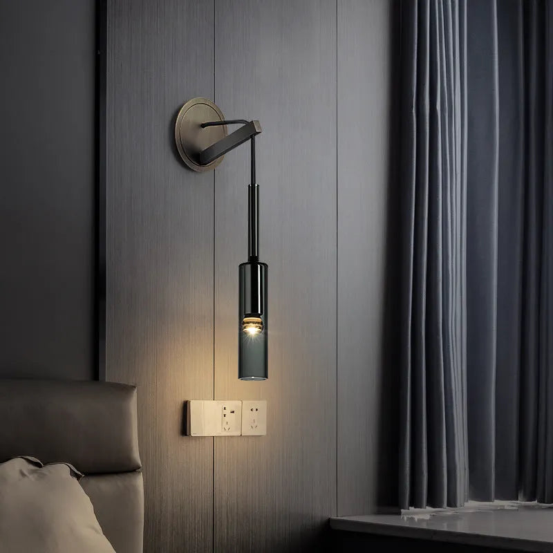 Drevo Wall Lamp/Pendant light Modern Glass Streamlined - Sereilux