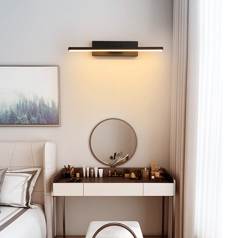 Darin Rotatable Wall Lamp for Bedroom, Black/White - Sereilux