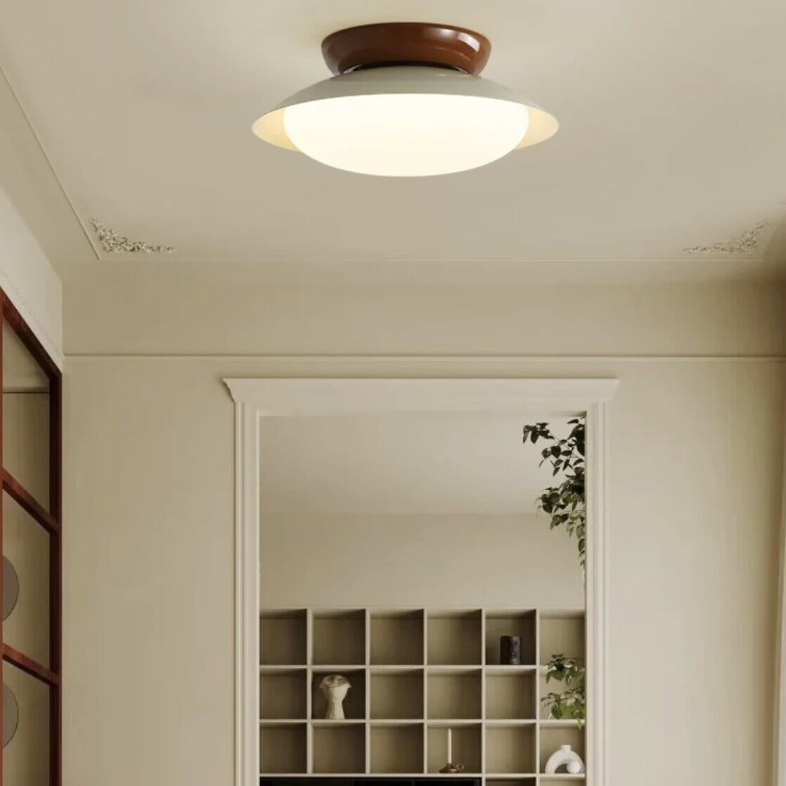 Luz de techo Doriel en forma de cuenco - Sereilux