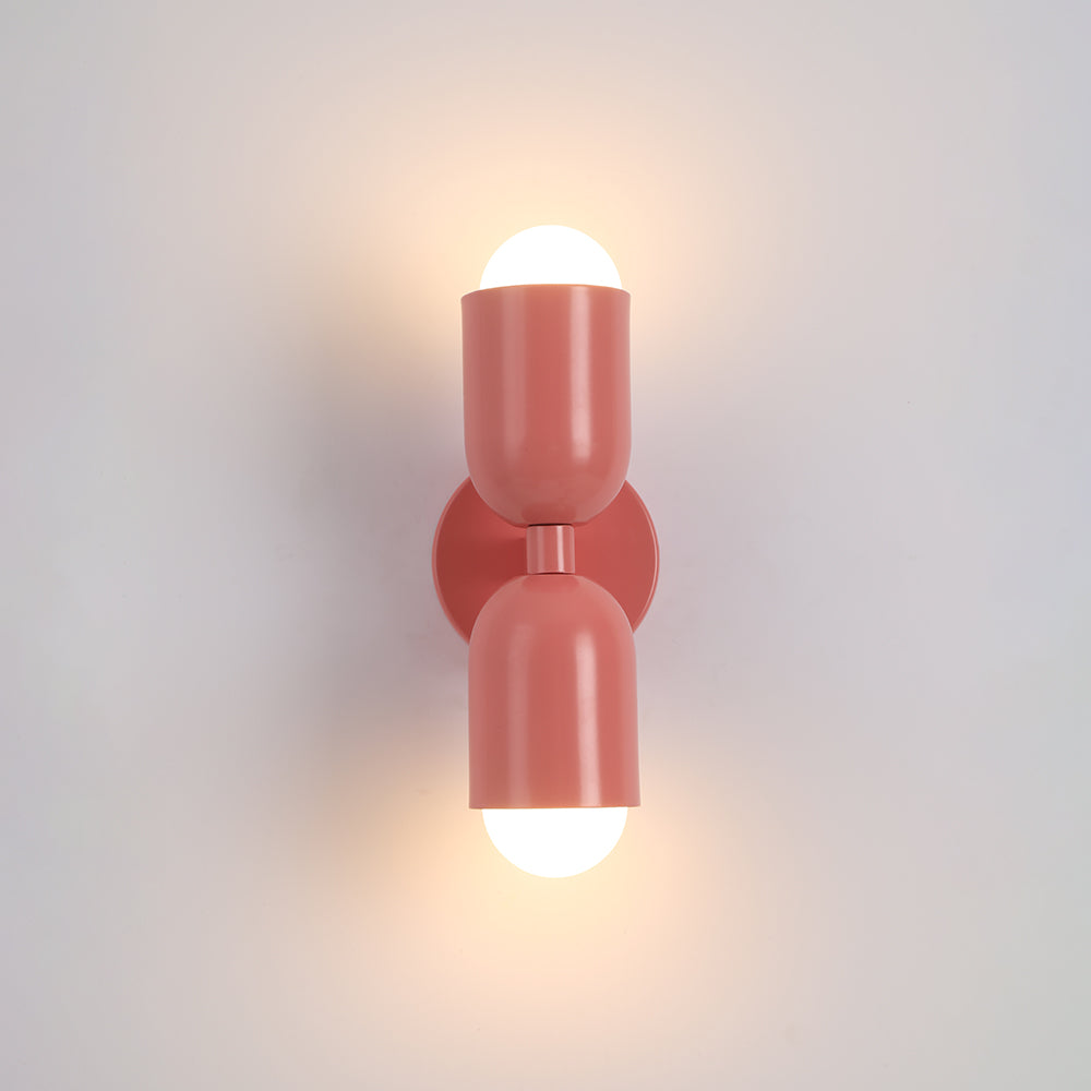 Surix dubbelzijdige kleurrijke wandlamp - Sereilux