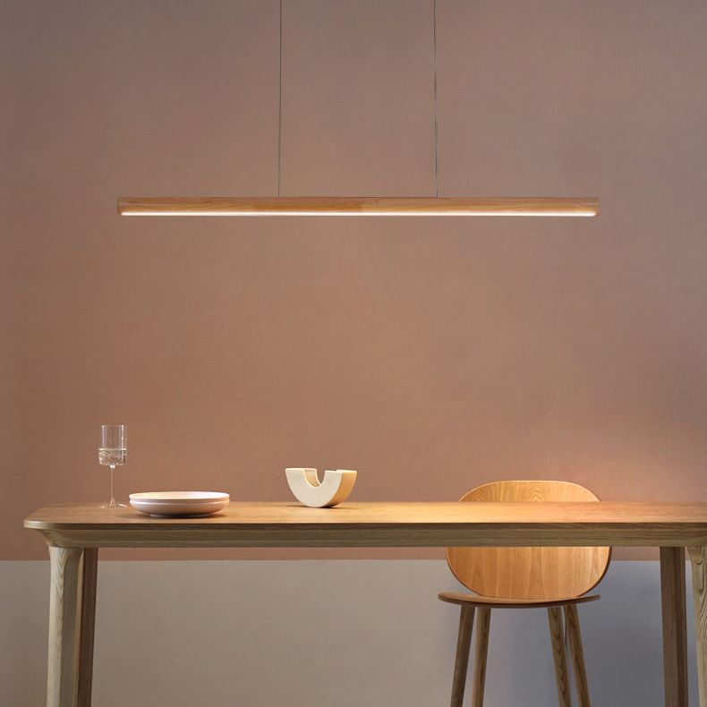 Xylo Suspension Linéaire Design en Bois-Luire