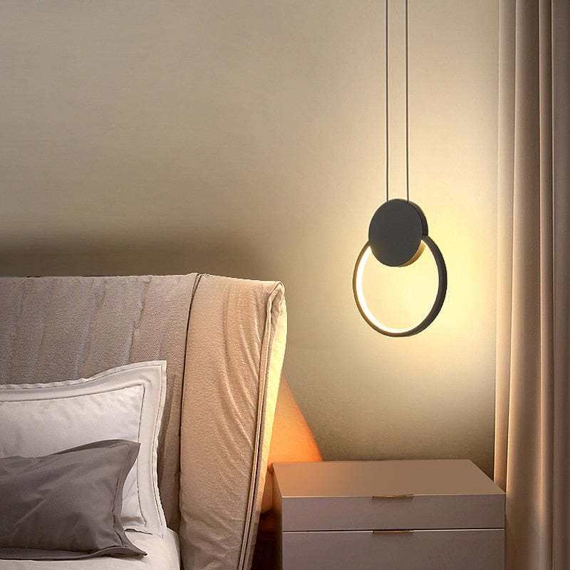 Kori Modern LED Pendellampa Svart/Vit Vardagsrum - Sereilux